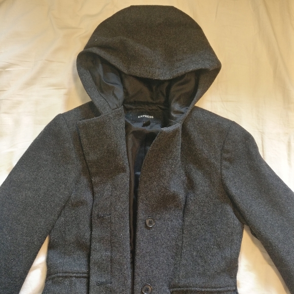 EXPRESS Wool coat - Picture 5 of 6